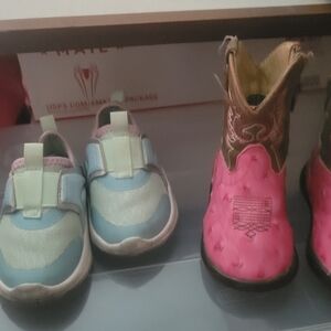 Roper boots and tennis shoes lot